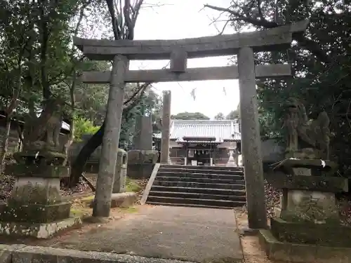 宇閇神社の鳥居