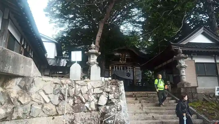 七面山奥之院(山梨県)