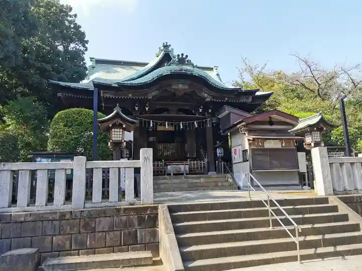 桐ヶ谷氷川神社の本殿・本堂
