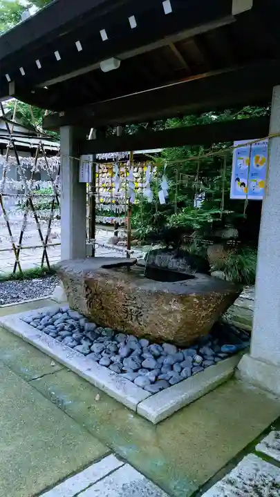 菊田神社の手水舎