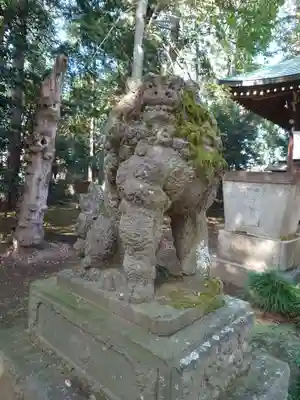 沓掛香取神社の狛犬