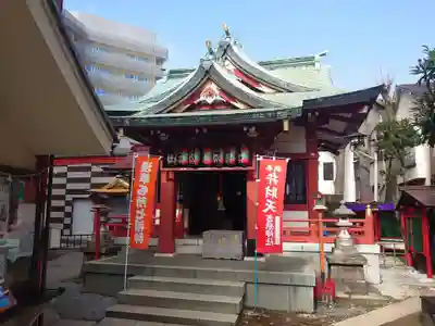 吉原神社の本殿・本堂