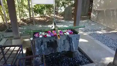 南沢氷川神社の手水舎