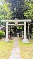 当代島稲荷神社の鳥居