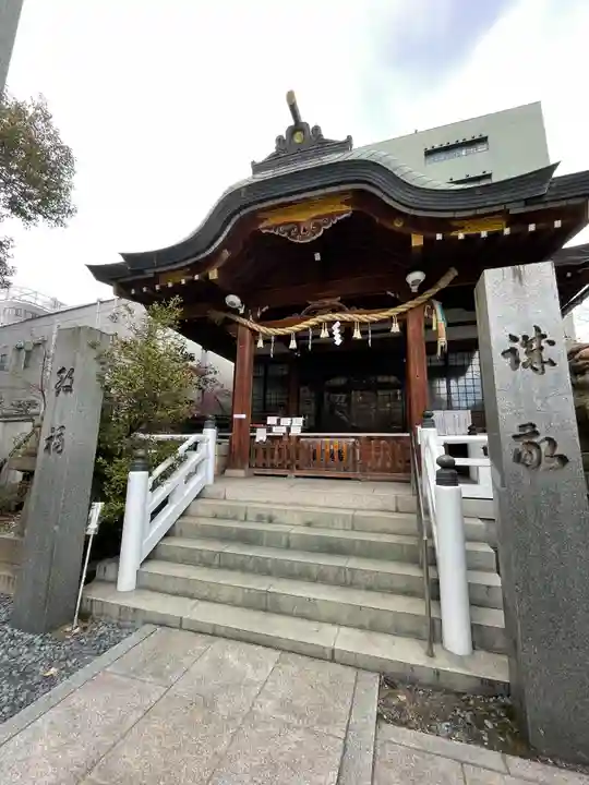 鵲森宮の本殿・本堂