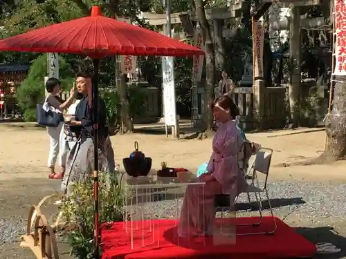 玉造稲荷神社のお祭り