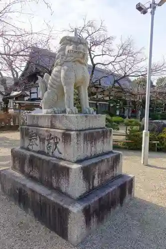 誉田八幡宮の狛犬