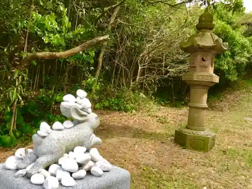 白兎神社の狛犬