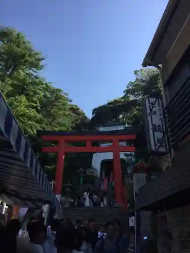 江島神社の鳥居