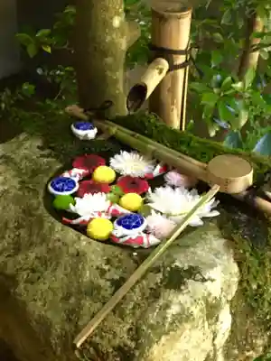 柳谷観音 楊谷寺の手水舎