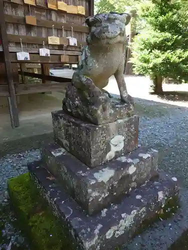 椋神社の狛犬