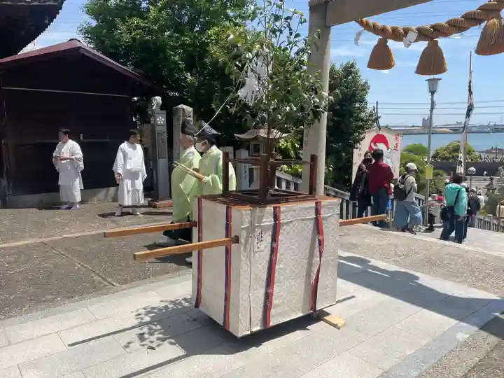 神前神社のお祭り