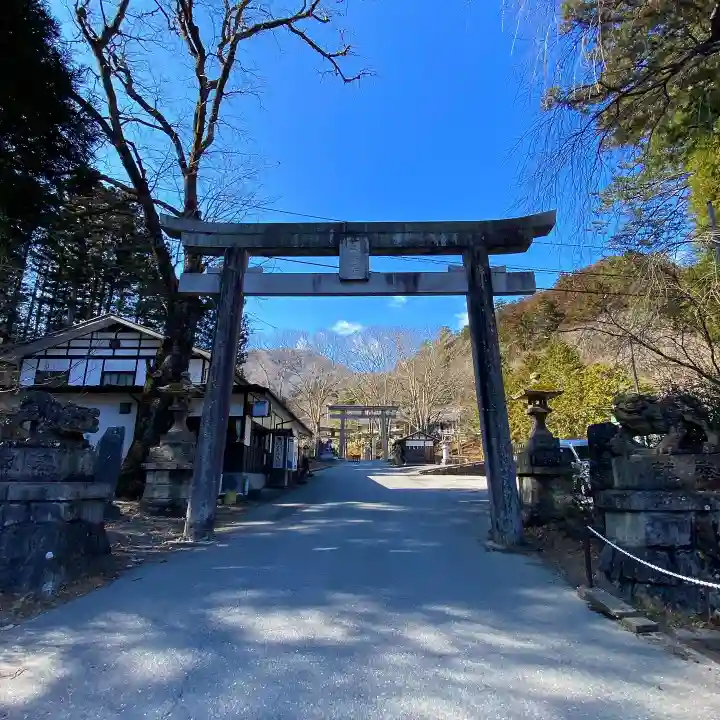 古峯神社の鳥居