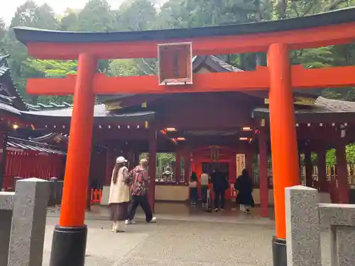 九頭龍神社新宮の鳥居