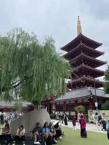 浅草寺の塔