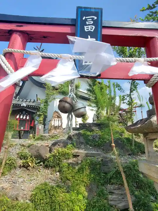 富士浅間宮の鳥居