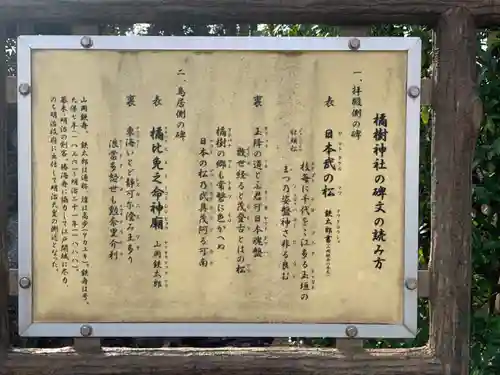橘樹神社の歴史