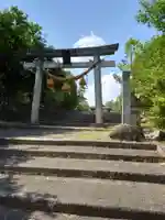 毘森神社の鳥居