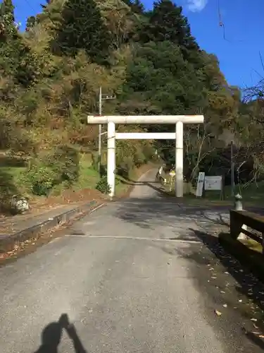 西金砂神社の鳥居