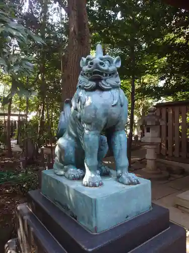 駒木諏訪神社の狛犬