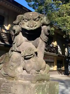 谷保天満宮の狛犬