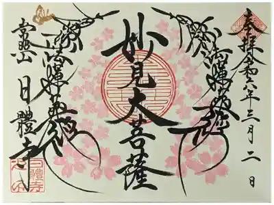 令和六年三月妙見大菩薩御首題