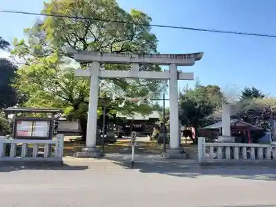 島田八坂神社の鳥居