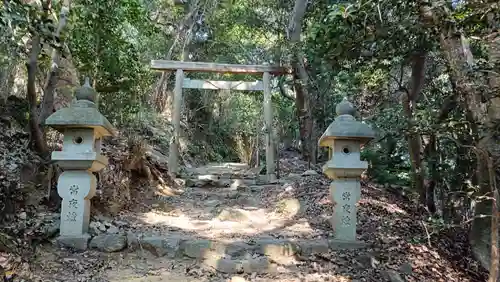 伊射波神社の鳥居