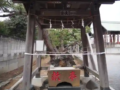 西小松川天祖神社の手水舎