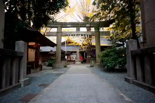 日本橋日枝神社の鳥居
