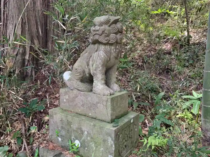 大日天子堂の狛犬