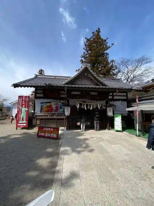 眞田神社の本殿・本堂