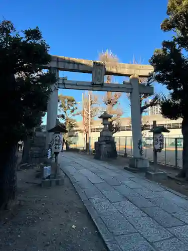 赤羽八幡神社の鳥居