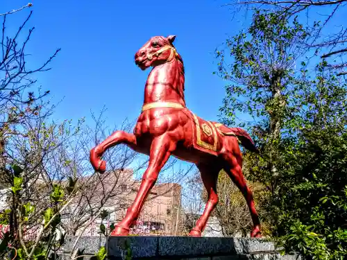 白山神社（榎白山神社）の狛犬