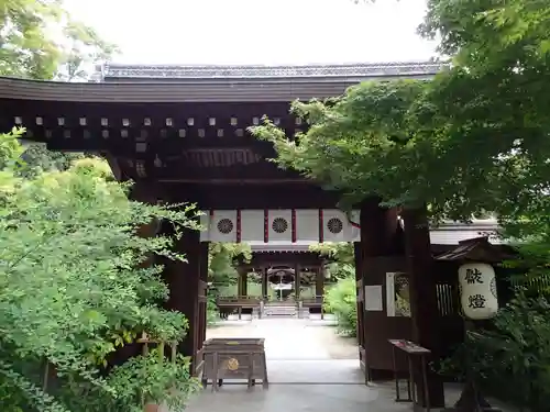 梨木神社の山門・神門