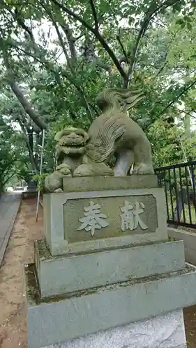 山野浅間神社の狛犬