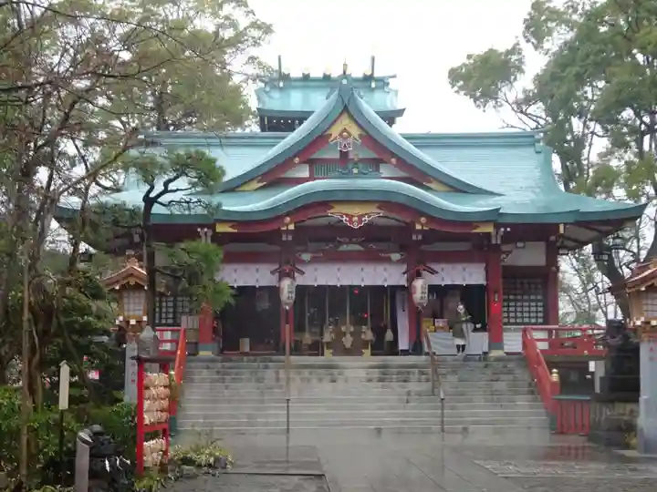 多摩川浅間神社の本殿・本堂