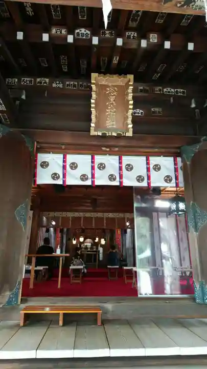 松原神社の本殿・本堂