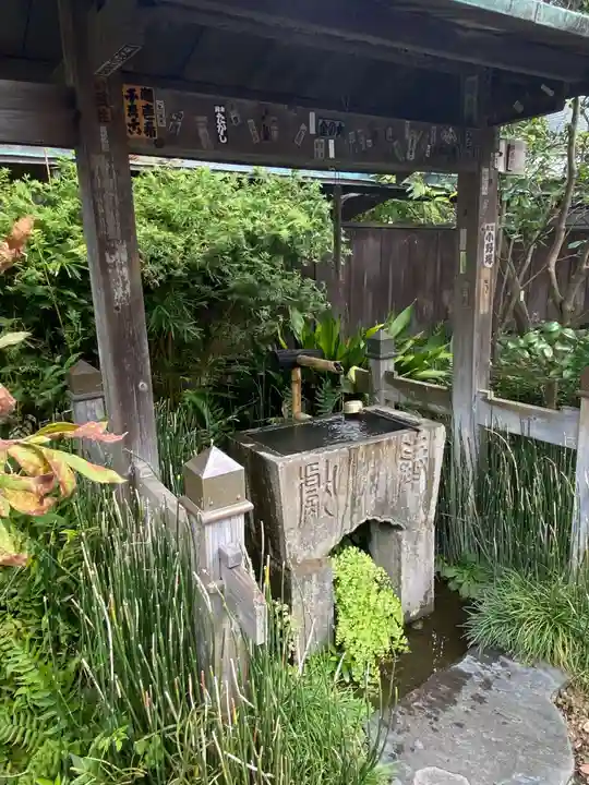 大巧寺の手水舎