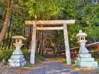 小山神社の鳥居