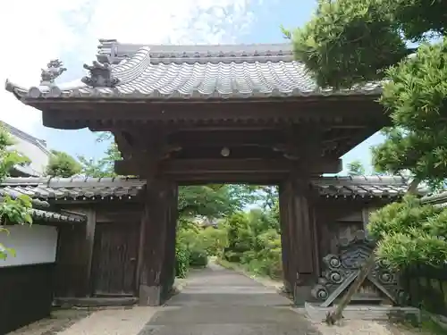 誓林寺の山門・神門