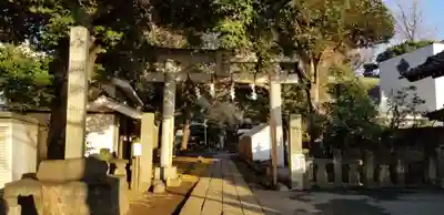 諏方神社の鳥居
