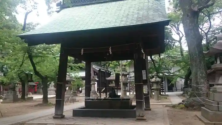 那古野神社の手水舎