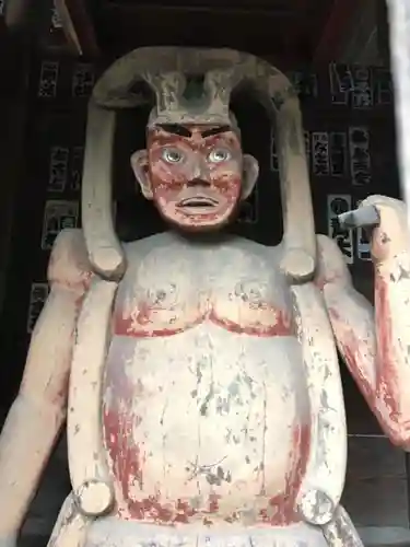 永福寺　童子堂の像