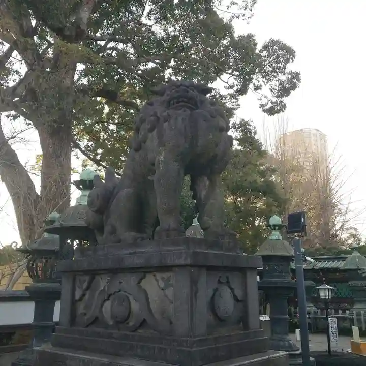 上野東照宮の狛犬