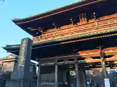 法華経寺の山門