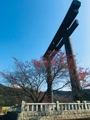 大斎原（熊野本宮大社旧社地）の鳥居