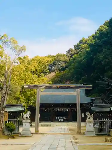 四條畷神社の鳥居