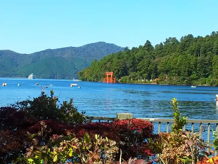 箱根神社の景色