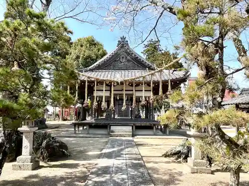 山部神社の鳥居